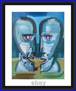 14 Pink Floyd The Division Bell Abstract Original Pop Art Painting Cover Art