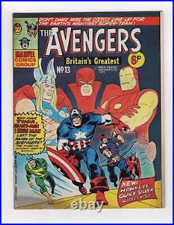 1965 Marvel Avengers #16 + Strange Tales #123 Original Cover Art Key Rare Uk