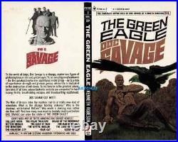 1968 Doc Savage Original Production Art Cover James Bama Bantam Book Green Eagle