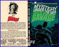 1968 Doc Savage Original Production Art Cover James Bama Bantam Book Mystery Sea