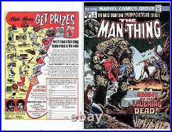 1974 1st MIKE PLOOG MAN-THING ARTWORK ORIGINAL COMIC PRODUCTION ART COVER PROOF