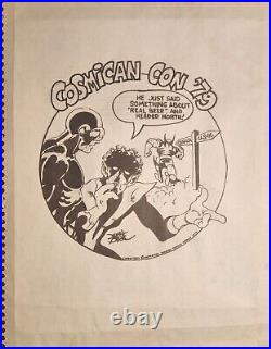 1979 John Byrne X-Men original art COVER art Cosmican Con 79