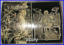 1982 Jonah Hex #62 Original Cover Metal Printing Plate Production Art DC Comics