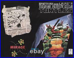 1988 Teenage Mutant Ninja Turtles #16 Original Production Art Cover Tmnt Mirage