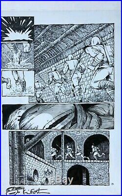 1989 Ninja Turtles #19 Page 18 RTNY Eastman & Laird Original Comic Art TMNT