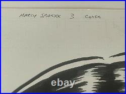 2009 DDP Mercy Sparx #1 Under New Management FCBD Cover ORIGINAL ART Tim Seeley