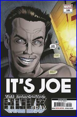 2019 Marvel IMMORTAL HULK #16 Variant 2nd COVER Joe Bennett FIXIT Original Art