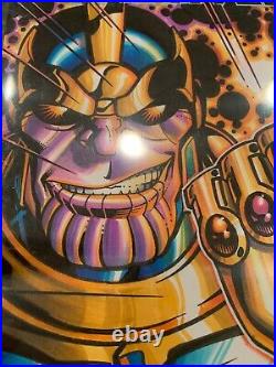 9.6 PGX Graded (not CGC) Cover Sketch Original Art Thanos Infinity Gauntlet