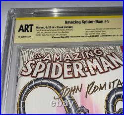 AMAZING SPIDER-MAN #1 ORIGINAL ART SKETCH JOSE VARESE & JOHN ROMITA SR Ap 1