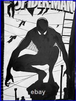 AMAZING SPIDER-MAN #530'ALTERNATE' CIVIL WAR COVER (2006) Original Comic Art