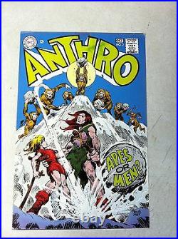ANTHRO #2 ART original cover proof 1968 APES OR MEN howie post CAVEMAN DC