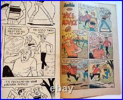 ARCHIE Original Art 1967 Dan DeCarlo Sr. (attributed) 1 Page Story