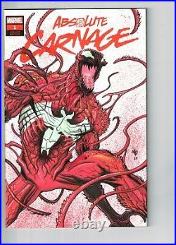Absolute Carnage #1 Sketch Cover Colored Original Art by Nick Bradshaw
