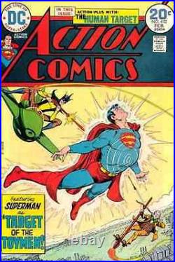 Action Comics # 432 1st App. 2nd Toyman Nick Cardy Cover Art Transparency