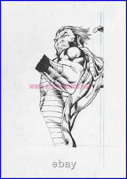Age of ULTRON original MArvel Comics COVER ART by CARLOS PACHECO WOLVERINE