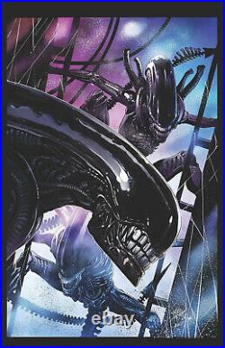 Aliens The Original years v 3 ORIGINAL comic COVER ART by Carlos PACHECO Marvel
