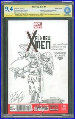 All-New X-Men #1? HERB TRIMPE ORIGINAL SKETCH? CBCS Phantom Eagle Comic Art