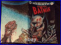 All Star Batman #1 Sketch Cover Variant Original Art Kenny Keen