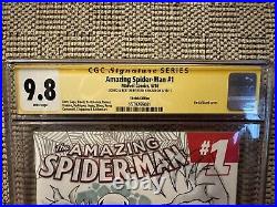 Amazing Spider-Man #1 BLANK VARIANT CGC SS 9.8 Ryan Kincaid Sketch Original