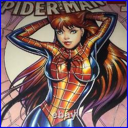 Amazing Spider-Man #1 HAND SKETCH ORIGINAL ART 9.8 CBCS SS TUCCI & JOSE VARESE