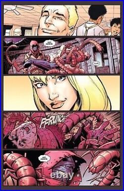 Amazing Spider-Man #54 (#855) Bagley Original Art Spidey Kill PG Cover Scene