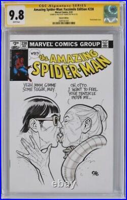 Amazing Spider-Man Facsimile #238 2022 FRANK CHO SKETCH COVER CGC 9.8