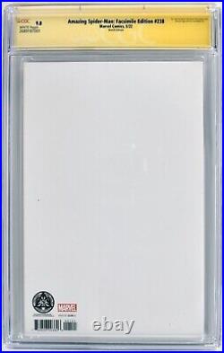 Amazing Spider-Man Facsimile #238 2022 FRANK CHO SKETCH COVER CGC 9.8