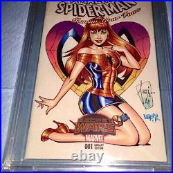 Amazing Spider-man #1 Blank 9.8 Cbcs Ss A/p 1 Original Art Tucci & Jose Varese