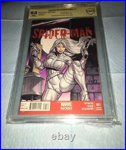 Amazing Spider-man #1 Blank Cover Original Art 1of1 A/p Cbcs 9.8 Ss Jose Varese
