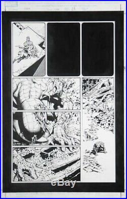 Amazing Spider-man #510 Page 21 Original Comic Art By Mike Deodato 10x15.5