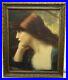 Antique-Jean-Jacques-Henner-1829-1905-The-Dreamer-Lithograph-Framed-01-mfsl