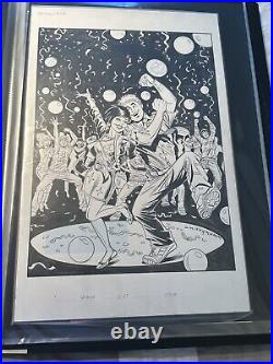 Archie 128 Cover Original Art Page Tod Smith Al Milgrom Break Up Blues New Look