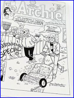 Archie Original Art Cover #398 Dan Decarlo & Alison Flood