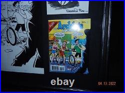 Archie's Double Digest #182 Original Comic Art Fernando Ruiz Signed Cover 2007