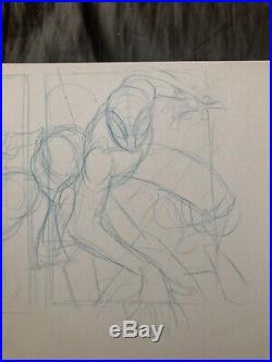 Arthur Adams Original Art-Art Adams Spider-Man 3 Cover prelims Signed & Dated