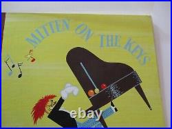 Arthur Sherman Painting Illustration Original Art Mitten On The Keys Cover Art