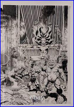 Avatar Comic Art Faust Singha's Talons #2 Wrap Around Cover Tim Vigil Artwork