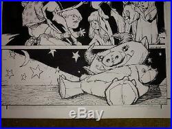 B. P. R. D. Original Artwork Cover ADAM POLLINA Abe Sapien BPRD Mignola Hellboy