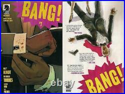 BANG! Dark Horse Comics 2020 Original Art MATT KINDT Painted Cover BANG #1 Book