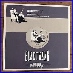 BANKSY ART COVER / VINYL 12'' / Blak Twang Kik Off / Original 2002 UK