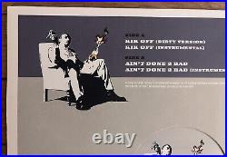 BANKSY ART COVER / VINYL 12'' / Blak Twang Kik Off / Original 2002 UK