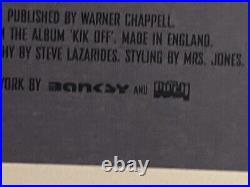 BANKSY ART COVER / VINYL 12'' / Blak Twang Kik Off / Original 2002 UK