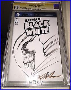 BATMAN #1 BlANK SKETCH COVER ORIGINAL ART SKETCH BY NEAL ADAMS CGC/9.6/SS