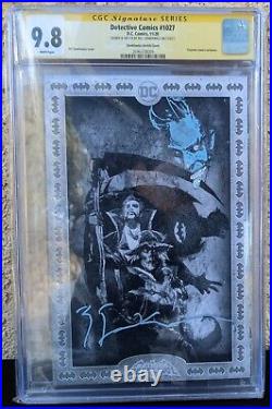 BILL SIENKIEWICZ ORIGINAL BATMAN Sketch Art CGC 9.8 SS Signed & Sketch Exclusive