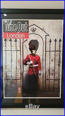 Banksy Limited Edition Print March 2010- Original Poster used for Time Out Cover