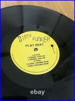 Banksy Original Artwork Dirty Funker Flat Beat Vinyl Record And Cover