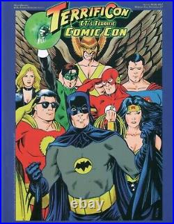 Barry Kitson SIGNED Original Cover Art Prelim'17 Terrificon Batman Superman JLA