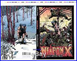 Barry Windsor-smith Bws Weapon X Wolverine Original Production Art Cover Proof