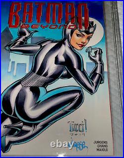Batman #1 Blank Original Art By Jose Varese & Tucci 9.8 Cbcs Ss Full Cover Art