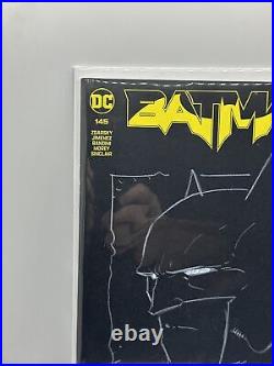 Batman 145 Black Bank Sajad Shah Original Art Sketch Cover with COA DC